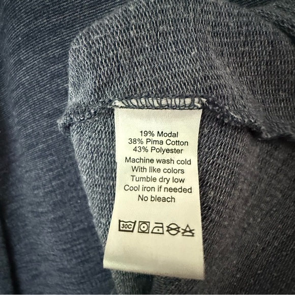 Lilla P Blue 3/4 Sleeve Boxy Tunic - Picture 3 of 4